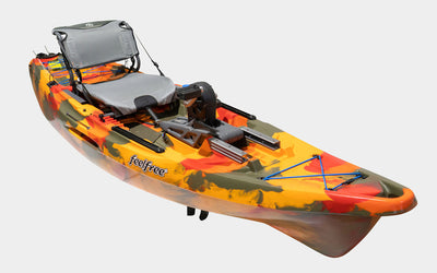 Feelfree Flash Pedal Kayaks - Fire Camo