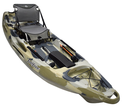 Feelfree Moken 10 Fishing Kayak Desert Camo available online from Feelfree Kayaks UK