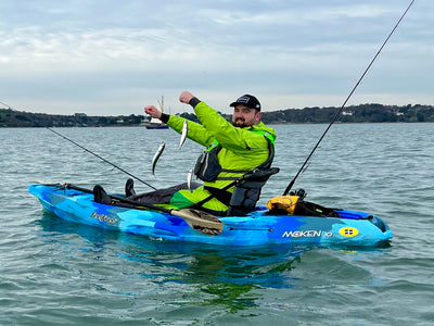 Catching Mackerel on the Feelfree Moken 10 V2 kayak