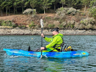 Paddling the Feelfree Moken 10 V2 fishing kayak