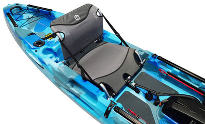Feelfree Moken 12-5 Angler Fishing Kayak with Seat in Low Position