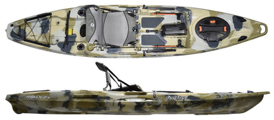 Feelfree Moken 12-5 Angler Fishing Kayak in Desert Camo