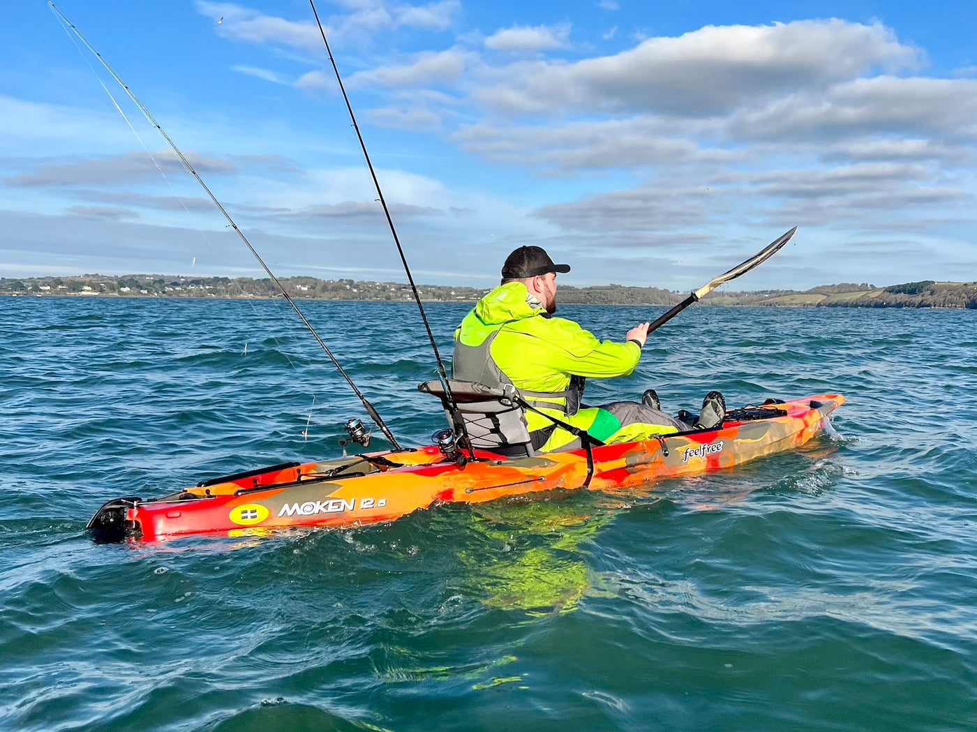 Feelfree Moken 12.5 Angler Sit On Top Kayaks Ocean Camo