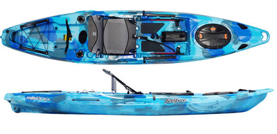 Feelfree Moken 12-5 Angler Fishing Kayak in Ocean Camo