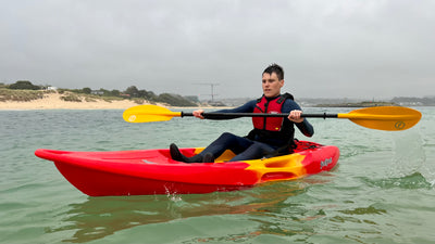 Estuary kayaking using the Feelfree Nomad Sport